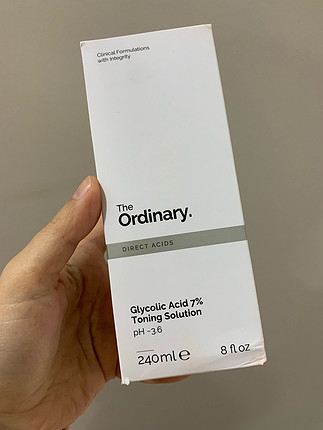 The ordinary glycolic asitli tonik