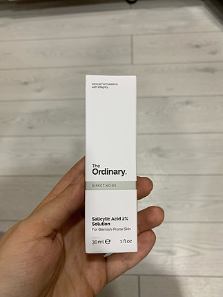 The ordinary salisilik asit 