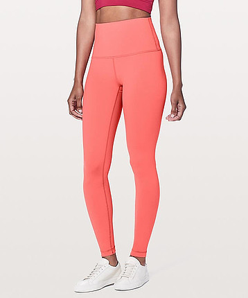 l Beden turuncu Renk Lululemon tayt
