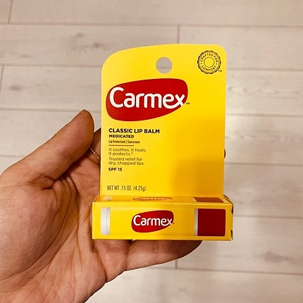 Carmex lip balm, sıfır yeni ürün