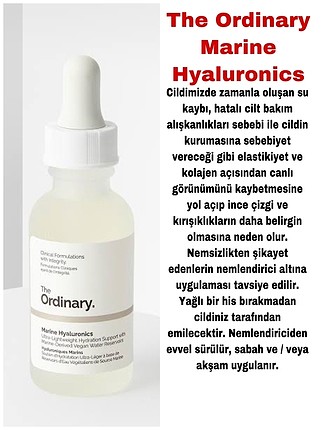 The ordinary marine hyaluronic
