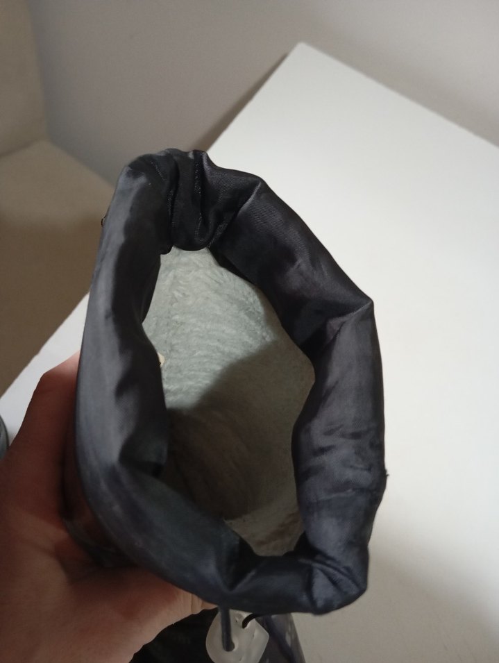 Erkek Çocuk Siyah Kamuflaj Desenli Lastik Bot - Görsel 4