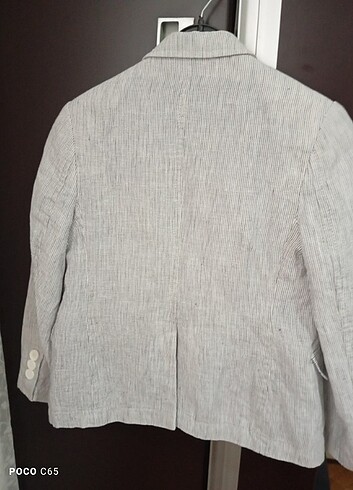 Keten ceket - Görsel 2