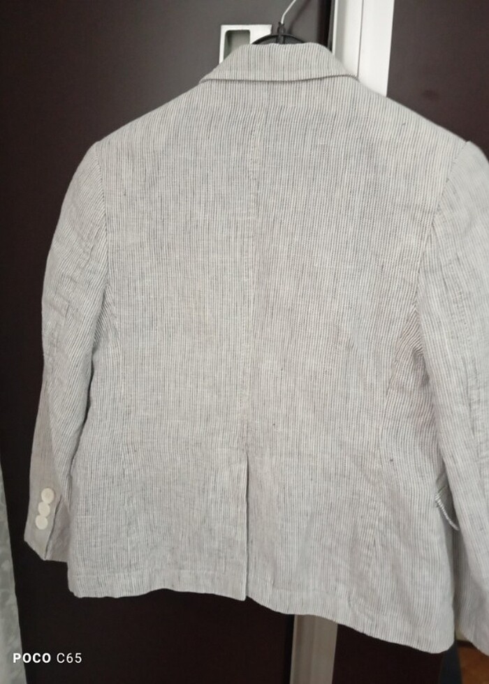 Keten ceket - Görsel 2