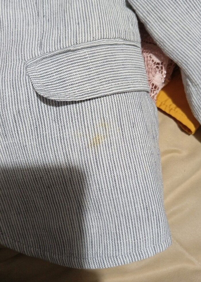 Keten ceket - Görsel 3