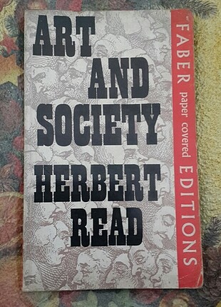 Art and society. Herbert head. Sanat ve toplum. İngilizce dir. 