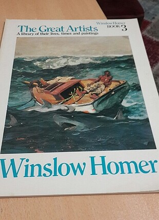 The Great Artists. Winslow Homer. İngilizce. Büyük Ressamlar s