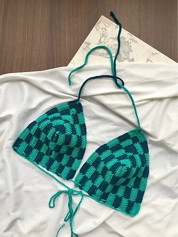 Örgü bikini