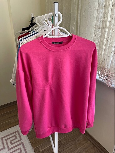 PEMBE SWEATSHIRT