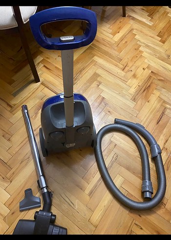 Mavi ve Gri Elektrikli Süpürge Seti - Görsel 5