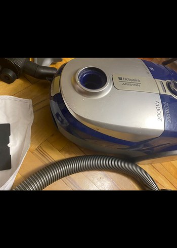 Mavi ve Gri Elektrikli Süpürge Seti - Görsel 4