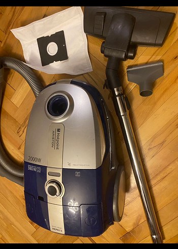 Mavi ve Gri Elektrikli Süpürge Seti - Görsel 3