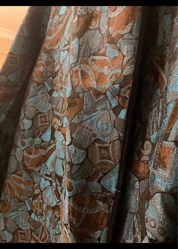 Bayan jakarlı kaftan - Görsel 3