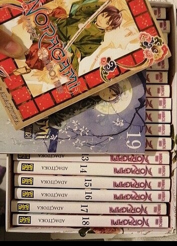 noragami türkçe manga seti