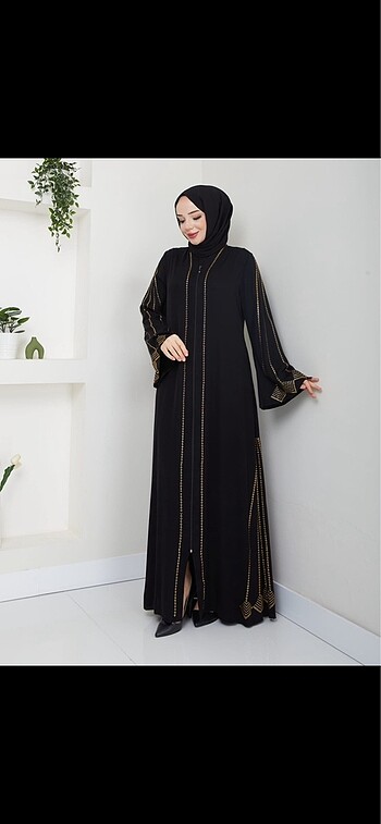 44 Beden Dubai ipeği abaya ferace