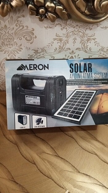 Guneş enerjılı solar aydınlatma