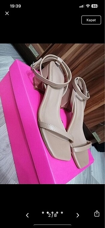 37 Beden 5 cm topuk