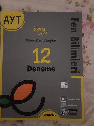 Endemik Yayınları Ayt Fen Denemesi 