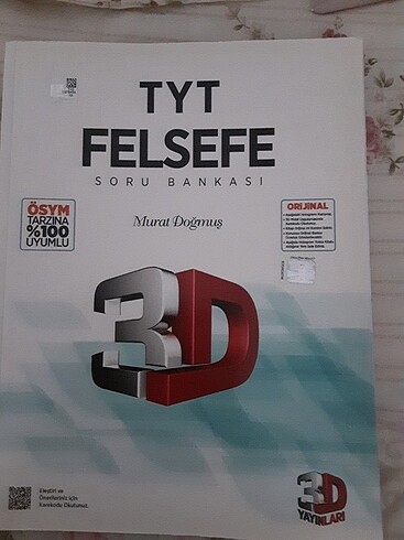 3D Yayınları Tyt Felsefe Soru Bankası 