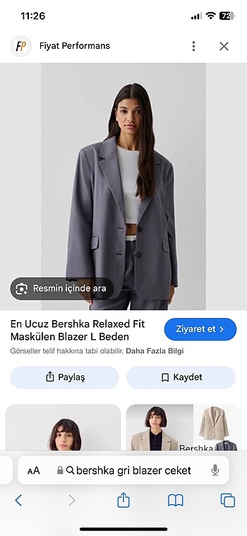 blazer ceket