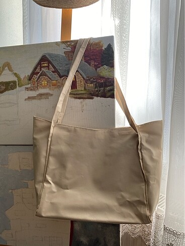 Çift Saplı Shopper Çanta