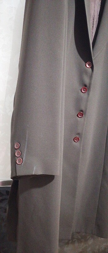 52 Beden Acı kahve blazer ceket