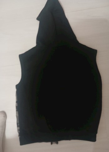 Erkek Çocuk Kamuflaj Desenli Kapüşonlu Yelek - Görsel 3