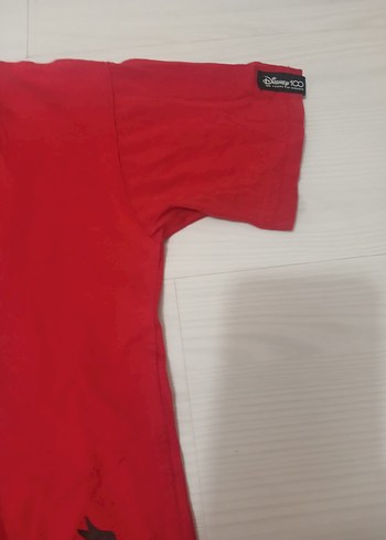 Lisanslı Kırmızı Mickey Mouse Baskılı Erkek Tişört - Görsel 6