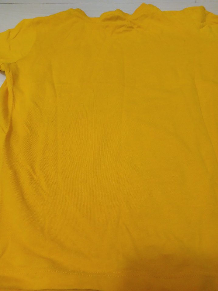 Lisanslı Sarı Süper Wings Baskılı Erkek Tişört - Görsel 4