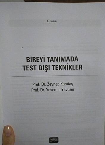 Beden Renk Bireyi Tanımada Test Dışı Teknikler