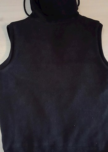 Siyah Fermuarlı Erkek Yelek - Görsel 3