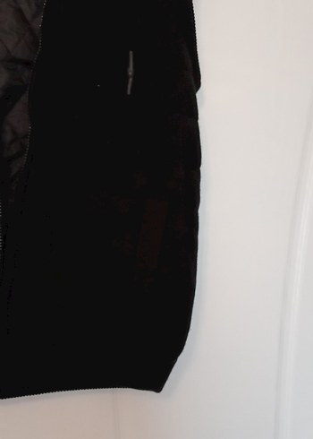 Siyah Fermuarlı Erkek Yelek - Görsel 2