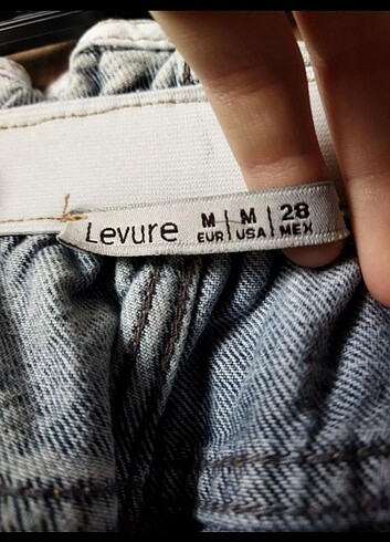 Diğer Beli lastikli kot pantolon