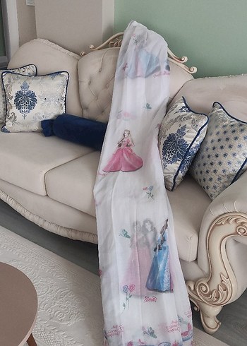 Barbie tül Perde - Görsel 4