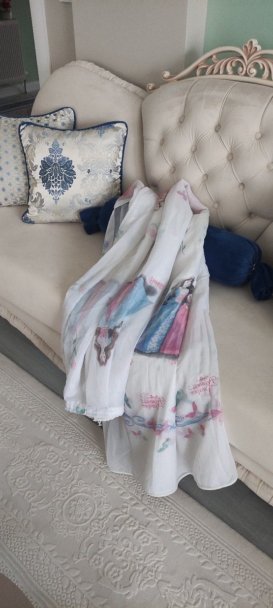 Barbie tül Perde - Görsel 5