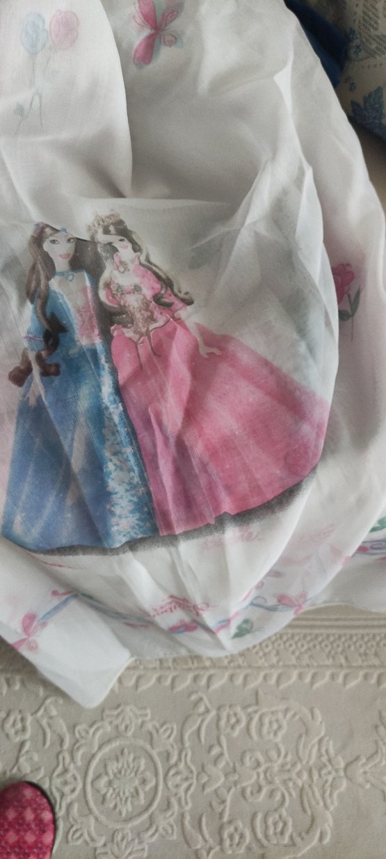 Barbie tül Perde - Görsel 3