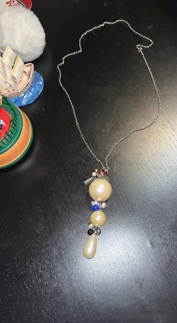 Uzun Boncuklu Bohem Kadın Kolye - Görsel 2