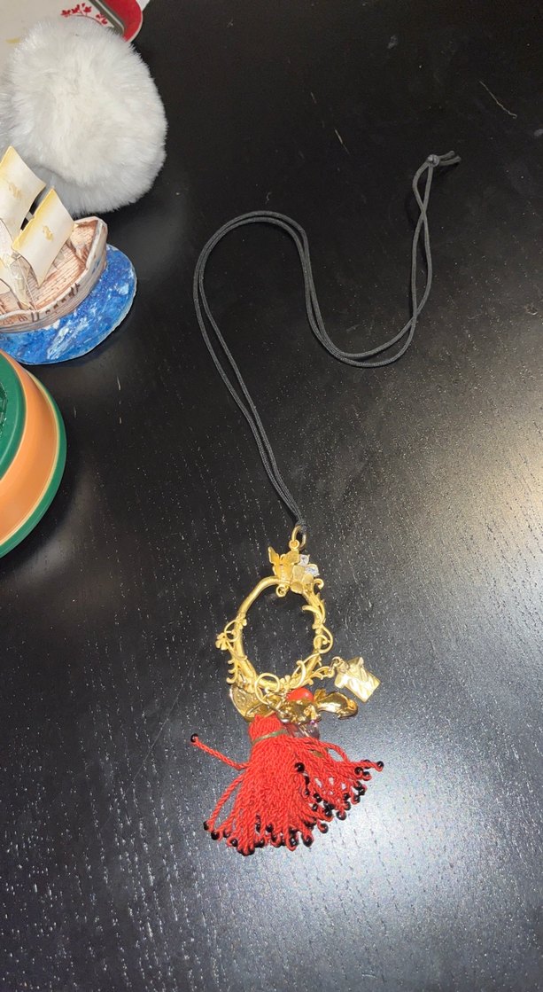 Bohem Tarz Uzun Püsküllü Kadın Kolye - Görsel 2