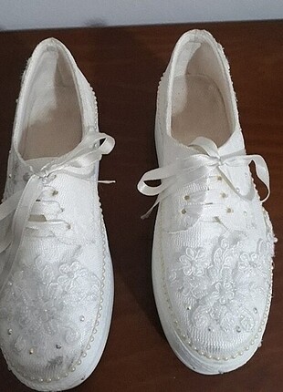 Abiye Spor gelin ayakkabisi