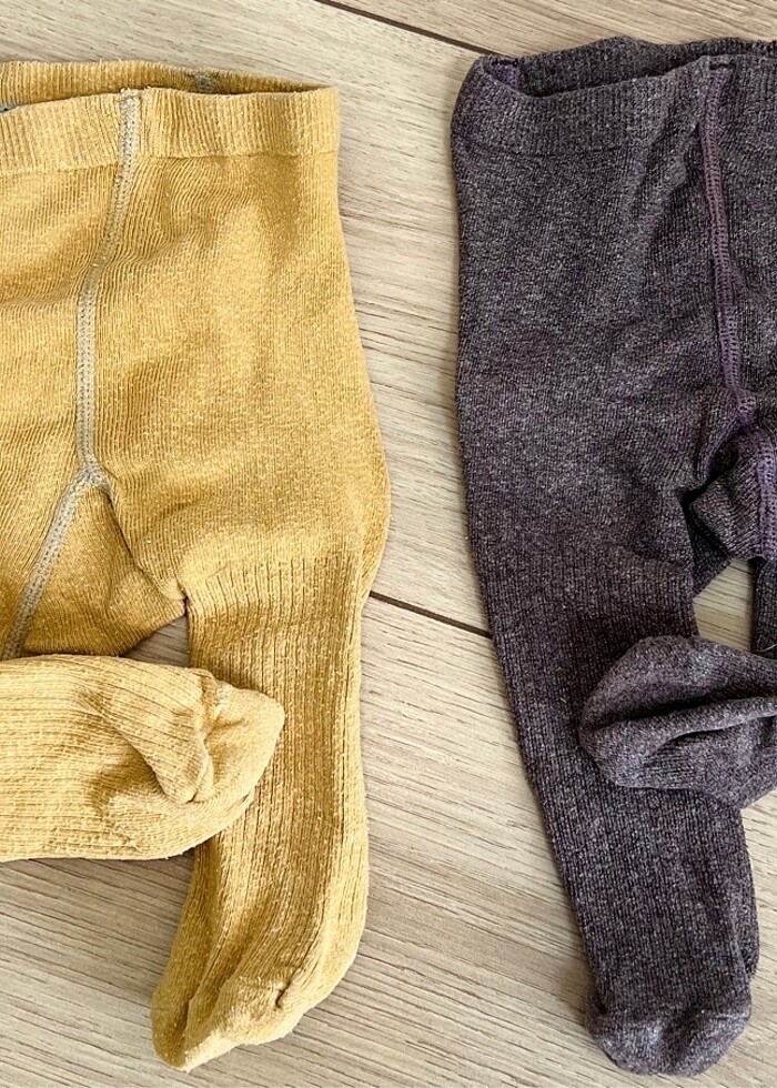 Bebek İkili Külotlu Çorap - Görsel 2