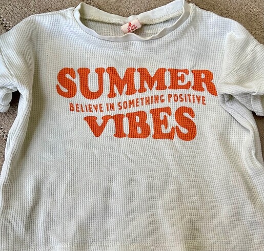 18-24 Ay Beden Koton Bebek T-Shirt
