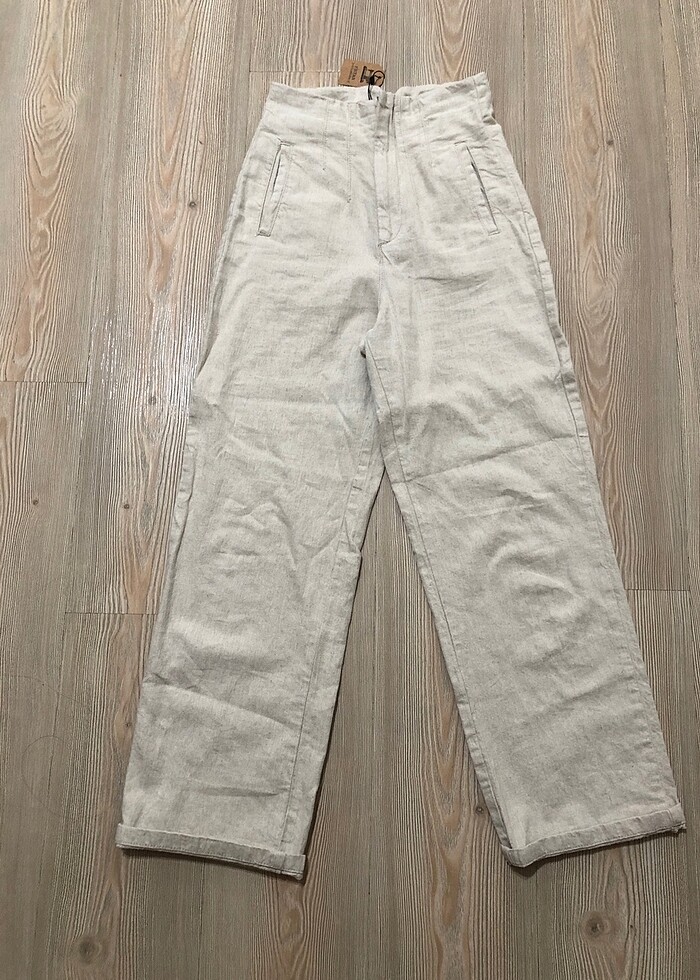 Keten pantolon - Görsel 4