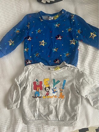 12-18 ay erkek bebek disney sweat
