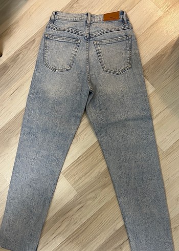 Kadın Gri Mavi Regular Fit Denim Jean - Görsel 3
