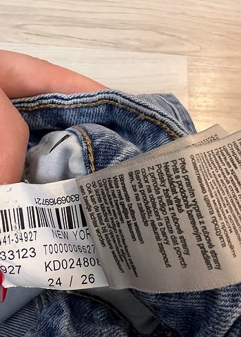 Kadın Mavi Denim Midi Boy Jean Pantolon - Görsel 3