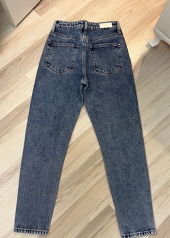 Gri Mavi Kadın Denim Pantolon - Görsel 3