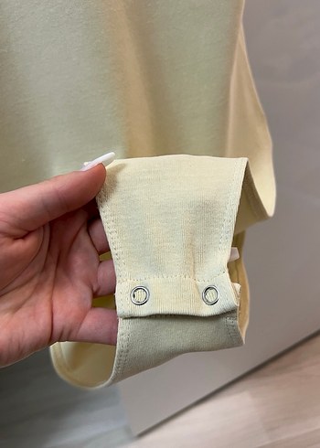 Tereyağı sarısı Askılı Body - Görsel 4