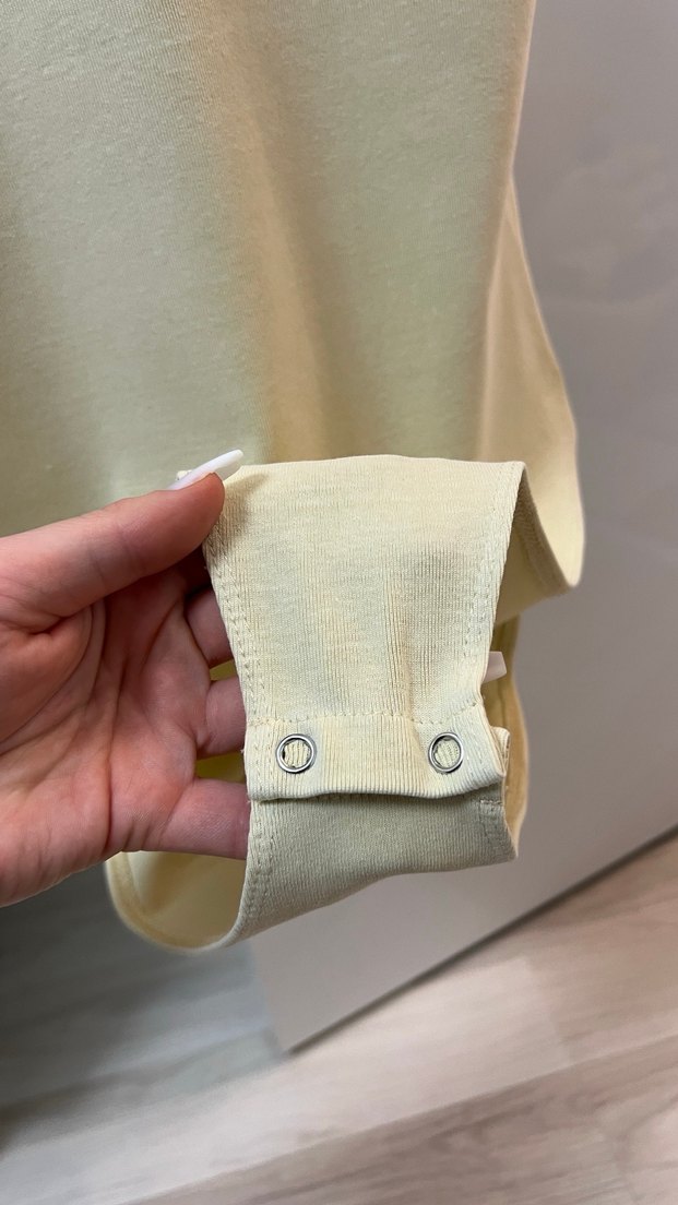 Tereyağı sarısı Askılı Body - Görsel 4