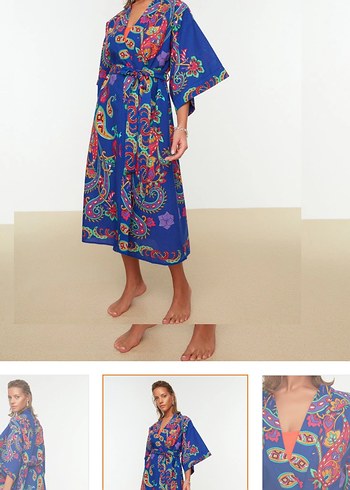 Pamuklu Kimono