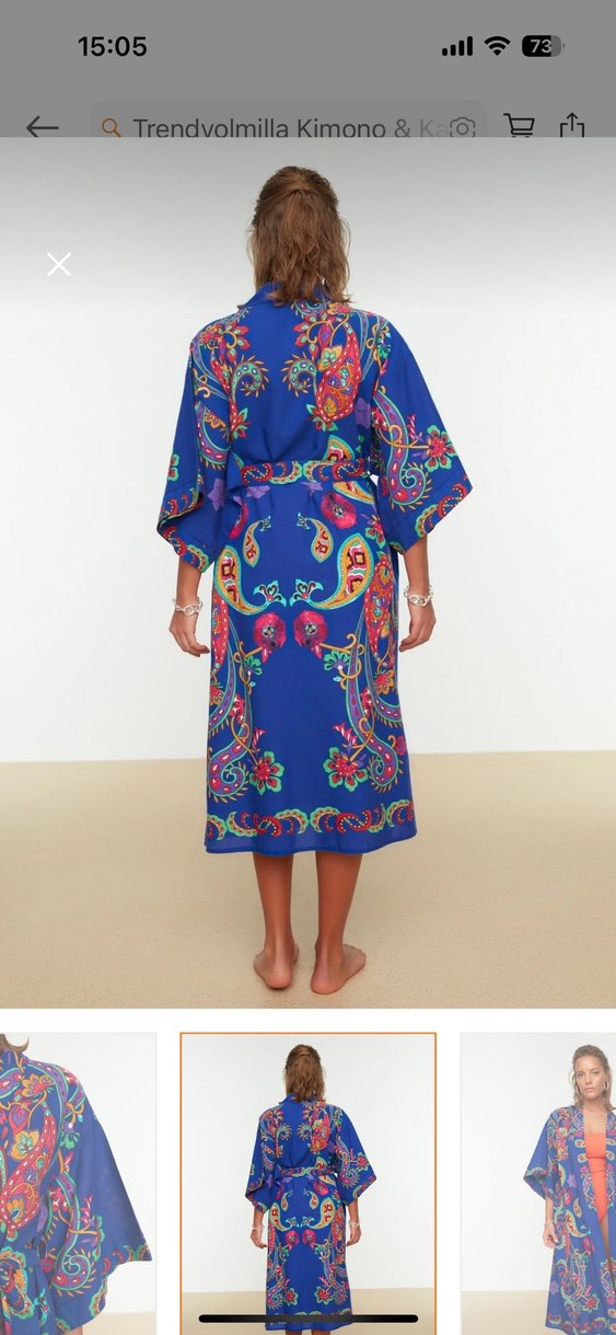 Pamuklu Kimono - Görsel 3